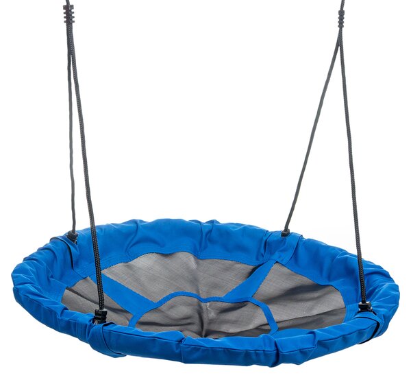 Detská hojdačka Nest 95 cm - čierna / modrá