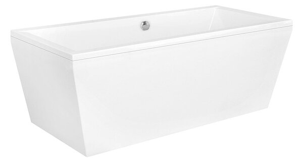 Besco Voľne stojaca vaňa zo sanitárneho kompozitu Vena CC/SP 170x75, s prepadom BESCO-Typ výpuste: Alcaplast Click-Clack so štrbinovým prepadom, chróm, BESCO-Rozmery: 170x75