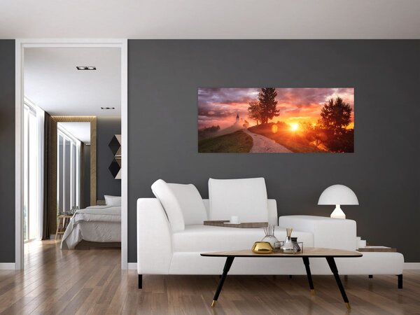 Obraz - Jamnik, Slovinsko (120x50 cm)