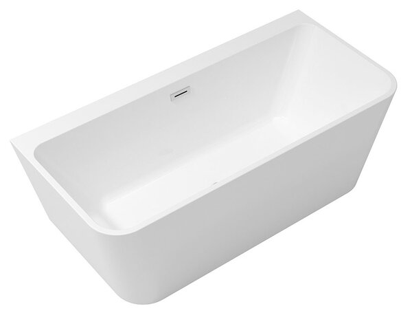 Besco Akrylátová voľne stojaca vaňa Varya 170x80 BESCO-Typ výpuste: Click-Clack s prepadom, chróm, BESCO-Rozmery: 170x80, BESCO-Farba: Biela