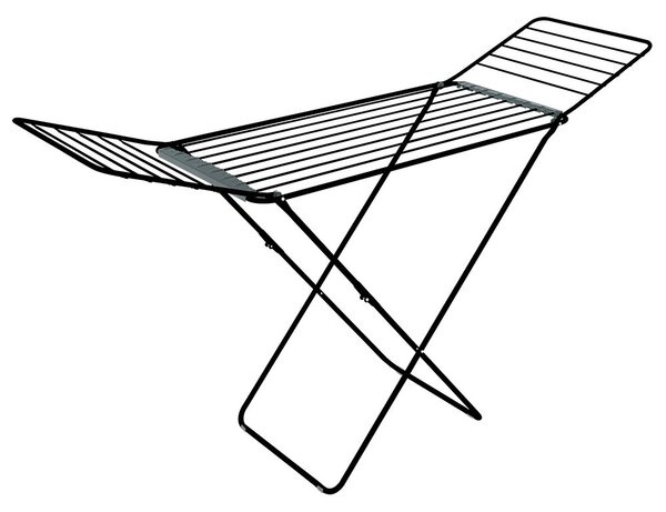 Erga Model 203, sušiak na bielizeň 178x55x106 cm, čierna, ERG-SEP-10SUSST203BLA