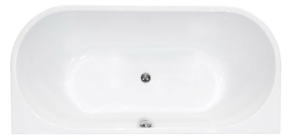 Besco Akrylátová voľne stojaca vaňa Vica NEW CC/NP 150x80 (160x80, 170x80), napúšťanie cez prepad BESCO-Typ výpuste: McAlpine Click-Clack s napúšťaním cez prepad, chróm, BESCO-Rozmery: 150x80