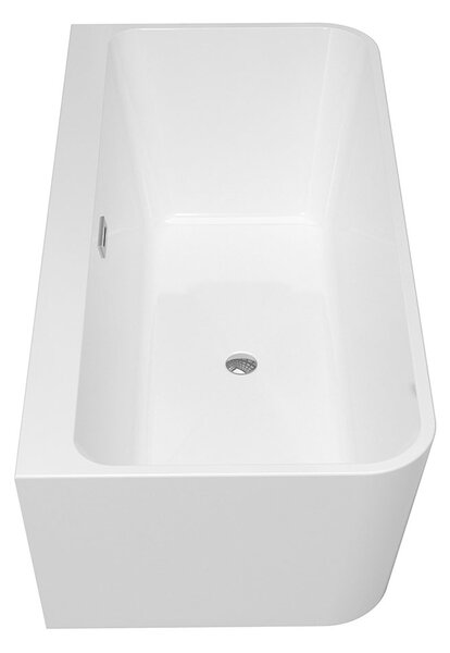 Besco Akrylátová voľne stojaca vaňa Varya 170x80 BESCO-Typ výpuste: Click-Clack s prepadom, chróm, BESCO-Rozmery: 170x80, BESCO-Farba: Biela