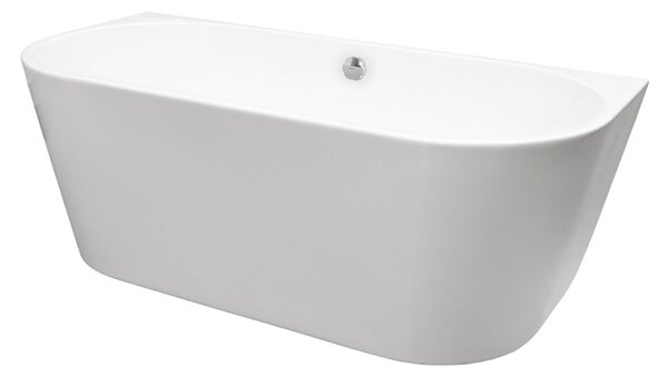 Besco Akrylátová voľne stojaca vaňa Vica NEW CC/NP 150x80 (160x80, 170x80), napúšťanie cez prepad BESCO-Typ výpuste: McAlpine Click-Clack s napúšťaním cez prepad, chróm, BESCO-Rozmery: 150x80