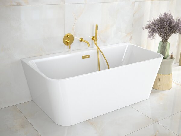 Besco Akrylátová voľne stojaca vaňa Varya 170x80 BESCO-Typ výpuste: Click-Clack s prepadom, chróm, BESCO-Rozmery: 170x80, BESCO-Farba: Biela