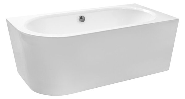 Besco Akrylátová voľne stojaca vaňa Avita A-Line CC/NP 150x75 (160x75, 170x75), napúšťanie cez prepad BESCO-Typ výpuste: McAlpine Click-Clack s napúšťaním cez prepad, chróm, BESCO-Rozmery: 150x75, BESCO-Orientácia: Pravá