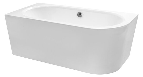 Besco Akrylátová voľne stojaca vaňa Avita A-Line CC/NP 150x75 (160x75, 170x75), napúšťanie cez prepad BESCO-Typ výpuste: McAlpine Click-Clack s napúšťaním cez prepad, chróm, BESCO-Rozmery: 150x75, BESCO-Orientácia: Pravá