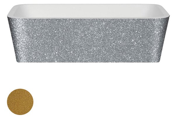 Besco Umývadlo na dosku z liateho mramoru Assos Glam Z UM D 52x41x15 cm