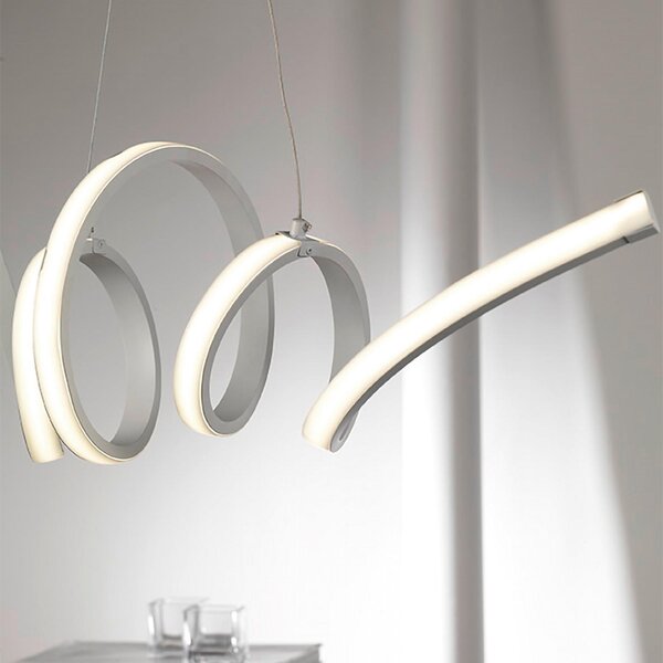 ZÁVESNÉ LED SVIETIDLO, 80/25/145 cm - Online Only bytové doplnky, Online Only