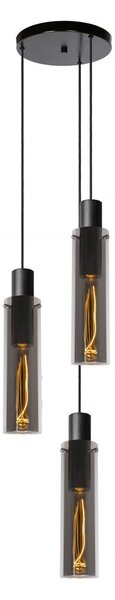 Lucide 74404/13/65 závesné stropné svietidlo Orlando 3x60W | E27