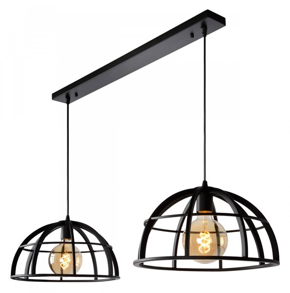 Lucide 76464/02/30 DIKRA Závesné svietidlo 2xE27 60W