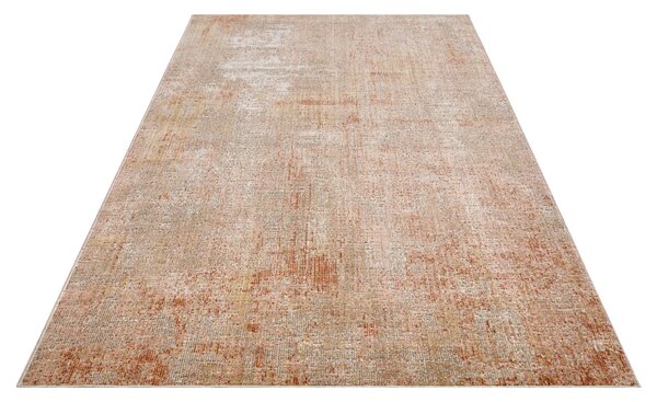 Hanse Home , Kusový koberec Cairo 105585 Gizeh Cream Red – na von aj na doma, 160x235, oranžová, chodba / predsieň