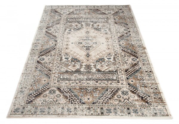 Biely obdĺžnikový koberec Dubai CHU – moderný dizajn pre domácnosť Rozmer: 60x100 cm