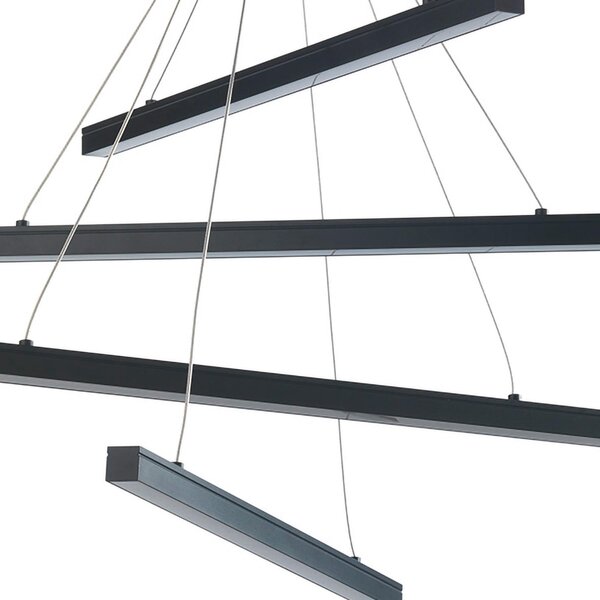 ZÁVESNÉ LED SVIETIDLO, 50/95 cm - Online Only bytové doplnky, Online Only