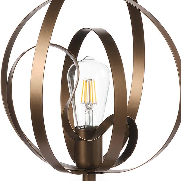 STOLNÁ LAMPA, E27, 30/37 cm - Online Only bytové doplnky, Online Only