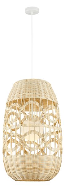 Závesné svietidlo Arona, 1x ratanové tienidlo, (fi 40cm), w
