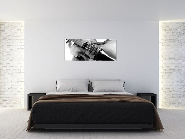 Obraz - Husle (120x50 cm)