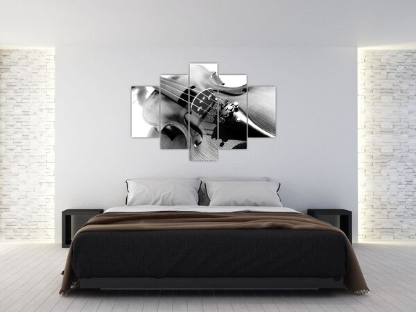 Obraz - Husle (150x105 cm)