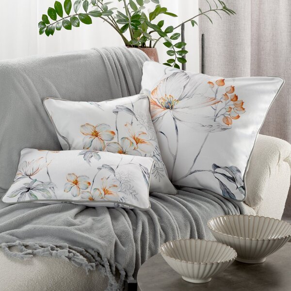 DEKORAČNÁ OBLIEČKA NA VANKÚŠ PREMIUM AMELIA 60X60 CM KVETY
