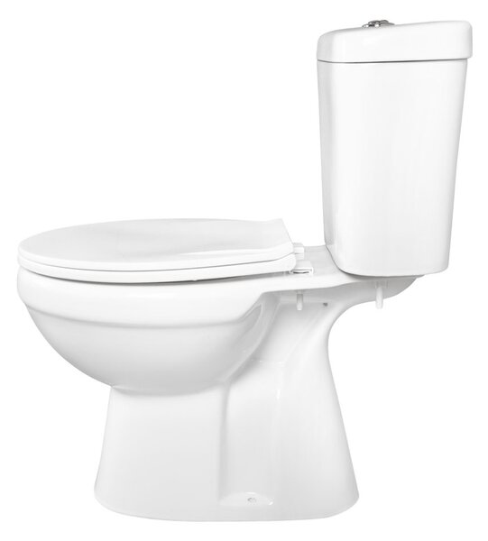 Novoterm WC kombi NV-Clear SO so spodným odpadom a WC sedadlom