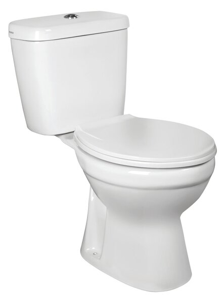 Novoterm WC kombi NV-Clear SO so spodným odpadom a WC sedadlom