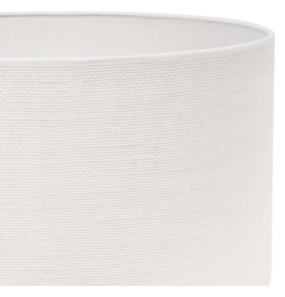 Závesné svietidlo Juta, 1x biele jutové tienidlo, (fi 40cm), b