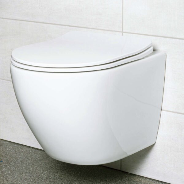 Novoterm Závesné WC NV-Delos WH so SoftClose sedadlom