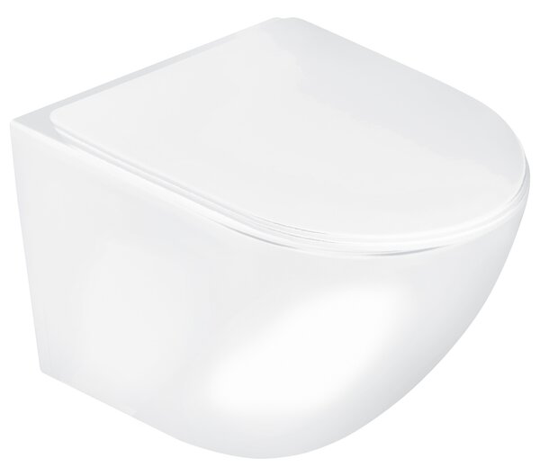 Novoterm Závesné WC NV-Delos WH so SoftClose sedadlom