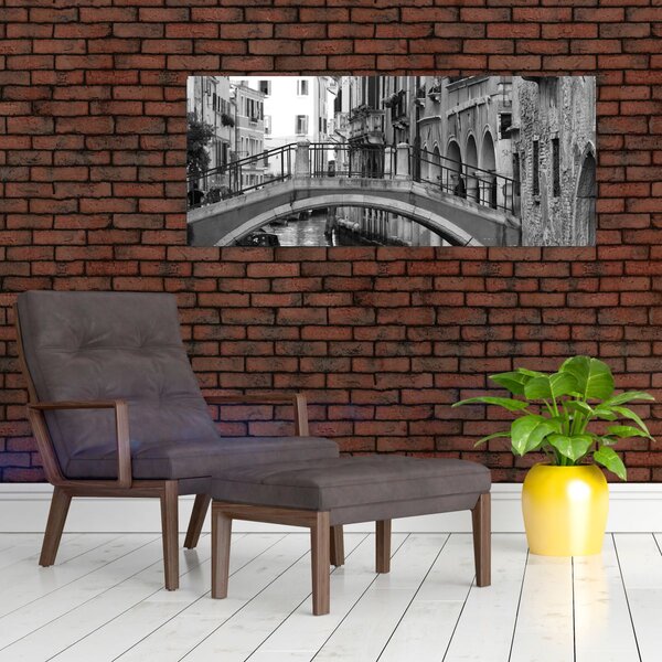 Obraz - Pohľad na Benátky (120x50 cm)