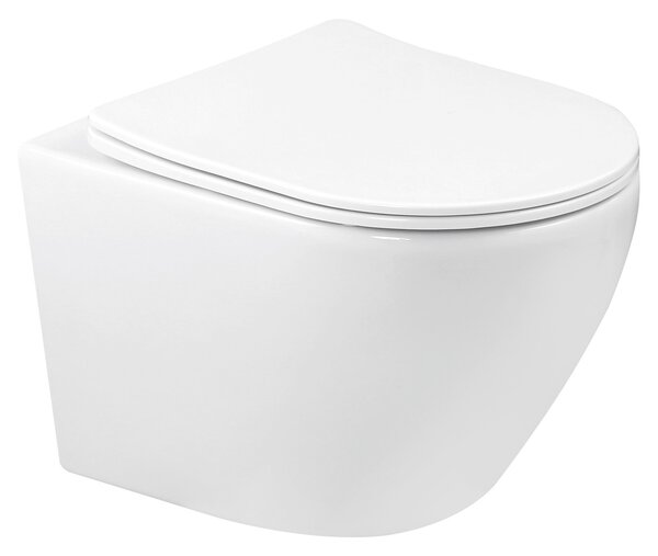 Novoterm Závesné WC NV-Kasos WH so SoftClose sedadlom