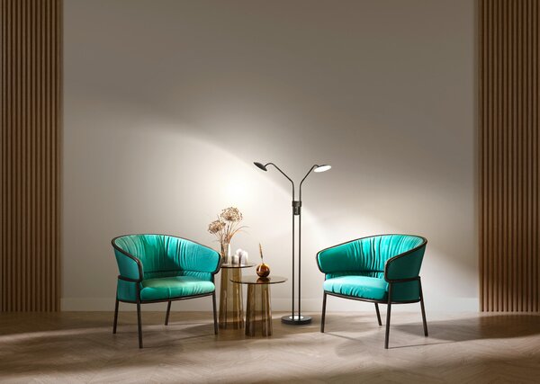 STOJACIA LED LAMPA, 135/25.5/40 cm Fischer & Honsel - Online Only bytové doplnky, Online Only