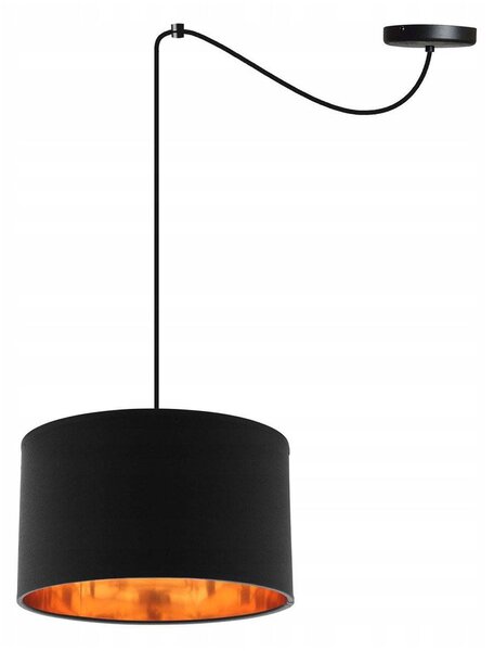 Závesné svietidlo Shade Spider, 1x textilné tienidlo (výber zo 6 farieb), (výber z 2 farieb konštrukcie), g