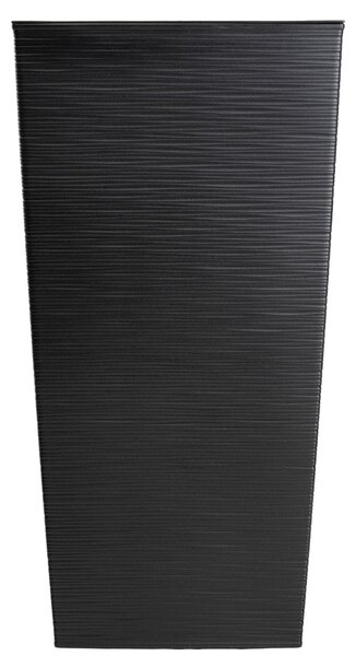 PLASTOVÝ KVETINÁČ PORTO RIFLO 75X39,5X39,5 CM ČIERNA
