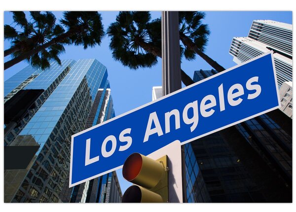 Obraz - Los Angeles (90x60 cm)