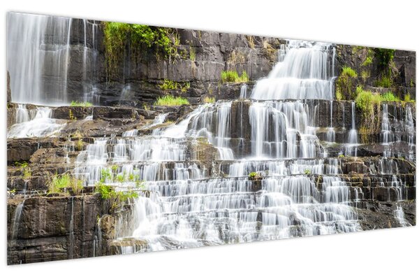 Obraz - Vodopád (120x50 cm)