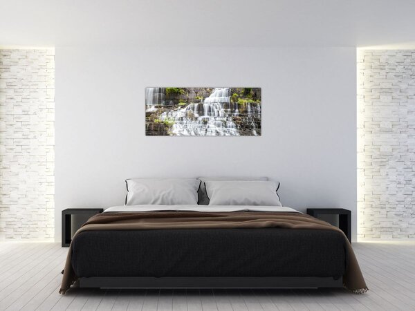 Obraz - Vodopád (120x50 cm)