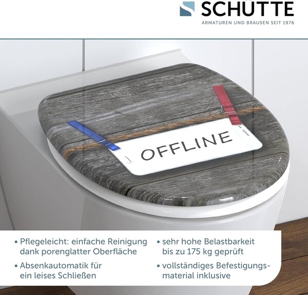 Eisl Sanitär WC sedadlo Duroplast Soft Close Offline 82157