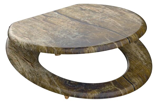 Eisl Sanitär WC sedadlo MDF Solid Wood 80024