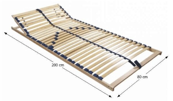 KONDELA Rošt, 80x200 cm, TWINFLEX NEW