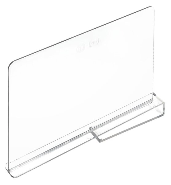Transparentný rozdeľovač políc iDesign The Home Edit, dĺžka 30,9 cm