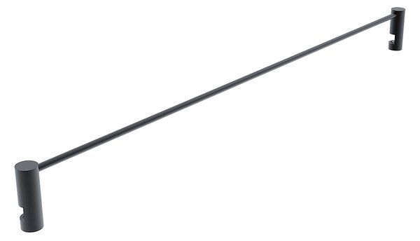 Nimco Ohrádka k poličke, 40 cm UNIX ČIERNA - UNC 1001S-40-90