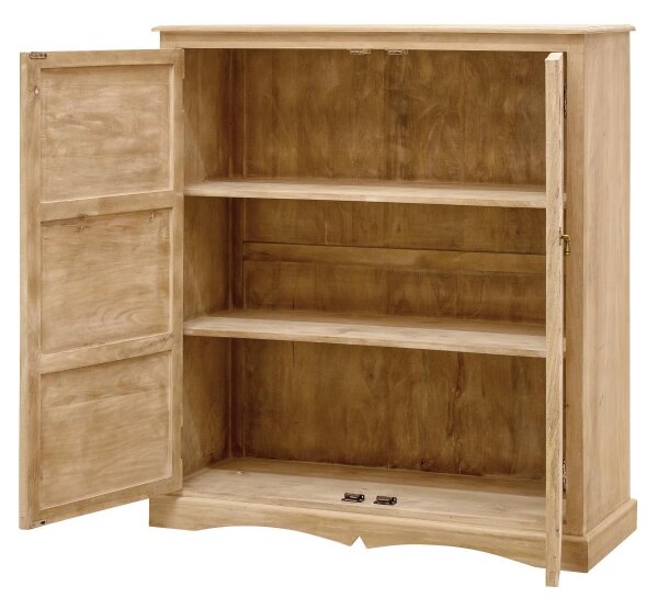 Komoda Sita 115x140x45 indický masív mango