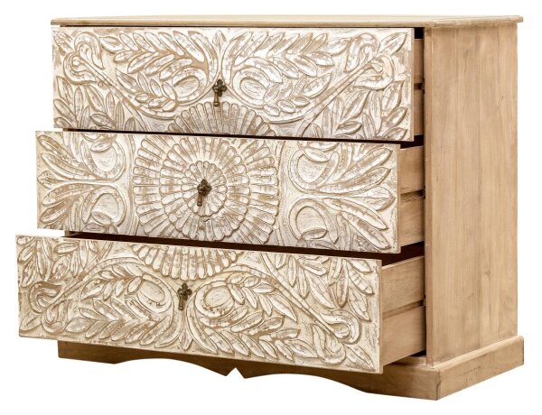 Komoda Sita 90x90x45 indický masív mango