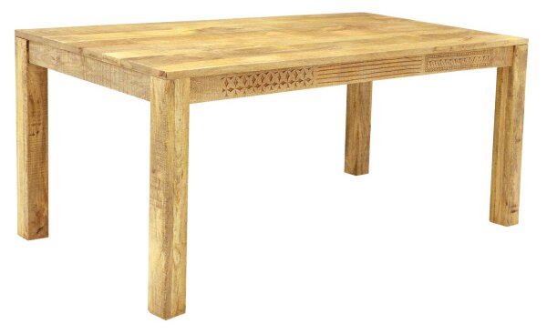 Jedálenský stôl Manu 175x90 indický masív mango