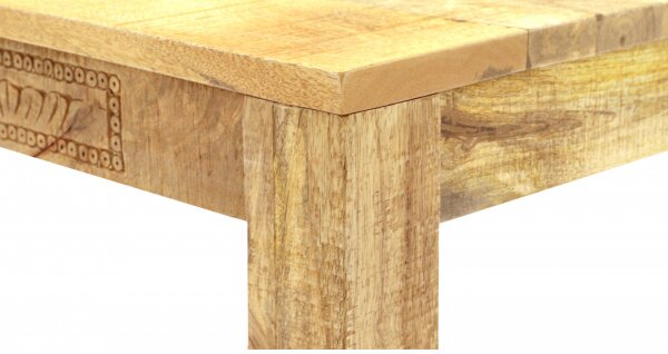 Jedálenský stôl Manu 140x90 indický masív mango