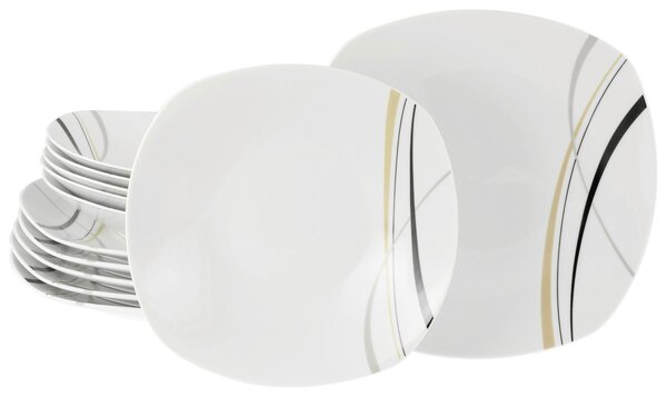 JEDÁLENSKÝ SERVIS Square 12-dielne Creatable - Online Only bytové doplnky, Online Only