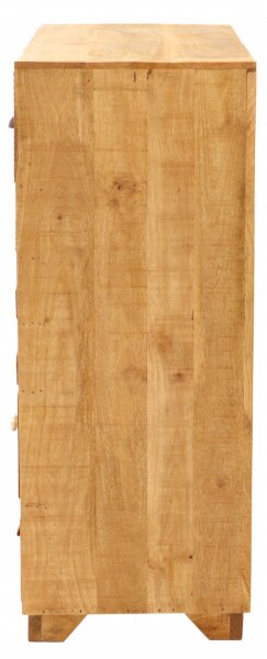 Komoda Manu 90x115x45 indický masív mango