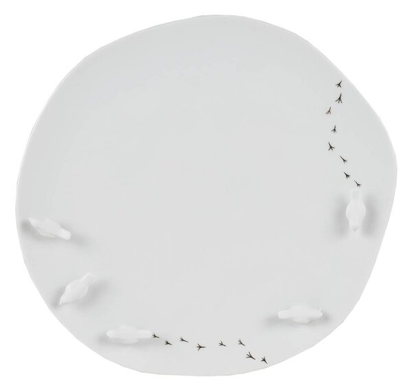Porcelánový tanier Bo Birds 22,5 cm