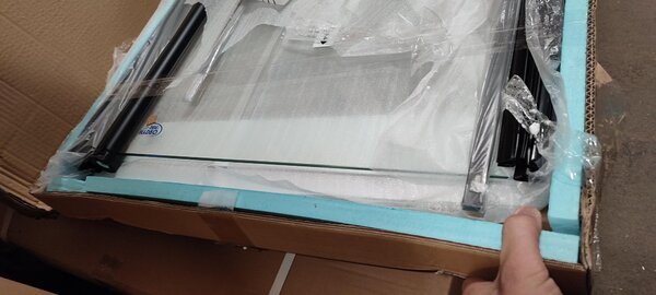 BPS-koupelny Zalamovacie otočné sprchové dvere HYD-JSD01 120 - ROZBALENÉ - čierna/transparent pre inštaláciu do niky - bez vaničky
