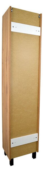 Comodo Doplnková kúpeľňová skrinka vysoká Solero OW V 40 P/L, dub wotan